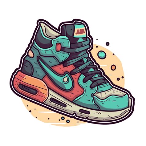 image of fake nike cartoon shoes